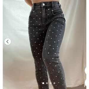 🚨Final Sale Anthropologie Pilcro Studd‎ Ultra High Rise Straight Leg Jeans 27 P